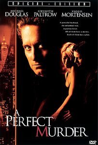 A Perfect Murder DvD starring Michael Douglas, Gwyneth Paltrow