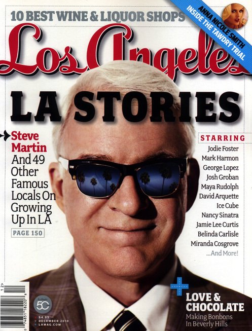 Los Angeles Magazine-Steve Martin Cover 12/2010