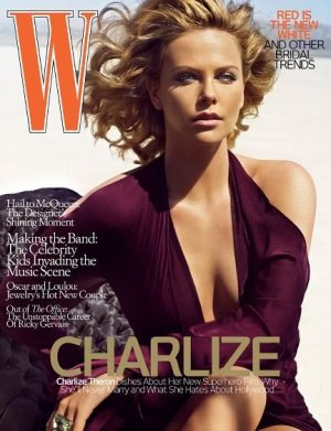 W Magazine-Charlize Theron Cover 06/2008