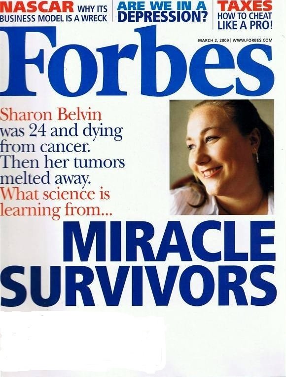 FORBES MAGAZINE 03/02/2009 "Miracle Survivors" issue