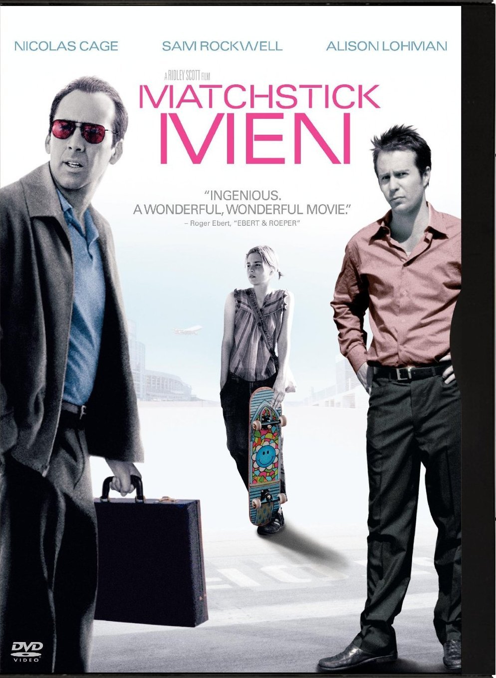 Matchstick Men DvD starring Nicolas Cage & Sam Rockwell