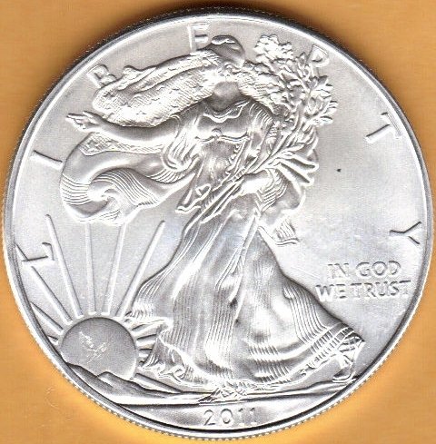 2011 American Eagle Silver Coin 1oz - Brand New