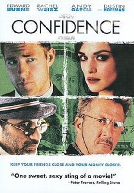 Confidence starring Edward Burns, Rachel Weisz DvD
