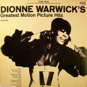 Dionne Warwick's Greatest Motion Picture Hits LP - 1969