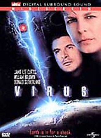 Virus DvD starring Jamie Lee Curtis, Donald Sutherland & William Baldwin