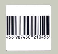 1000 EAS TAGGING RF BARCODE LABELS TAGS 40X40 8.2 MHz