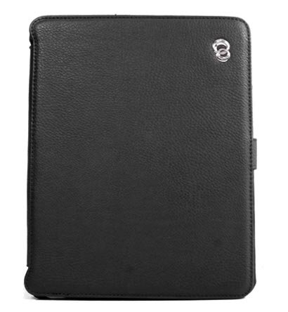 Kroo Couture Case w/ Kick Stand for Apple iPad (Color: Black/12025)