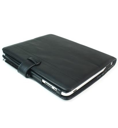 Kroo Manhatta Case for Apple iPad (Color: Black Melrose/11925)