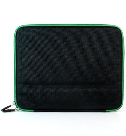 Kroo Cube Hard Eva Case fits up to 9" Tablets (Color: GREEN/11927)