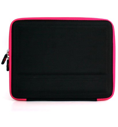 Kroo Cube Hard Eva Case fits up to 9" Tablets (Color: MAGENTA/11877)