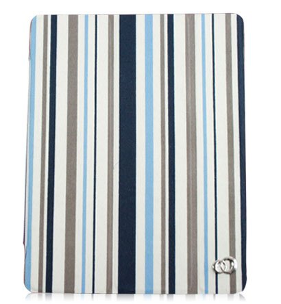 Kroo Tri-PAD Flex Case for Apple iPad 2 (Color: BLUE/12163)