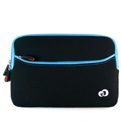 Kroo Glove 2 Neoprene Sleeve Case fits up to 7" eReader (Color: BLUE/11784)