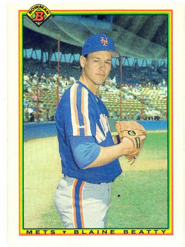 1990 Bowman Blaine Beaty Rookie Card