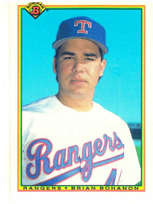 1990 Bowman Brian Bohanan Rookie Card