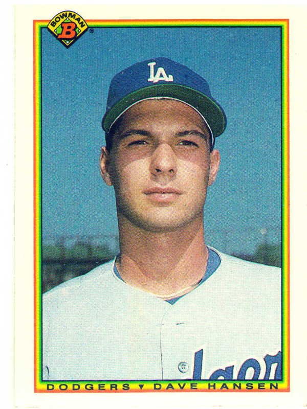 1990 Bowman Dave Hansen Rookie Card