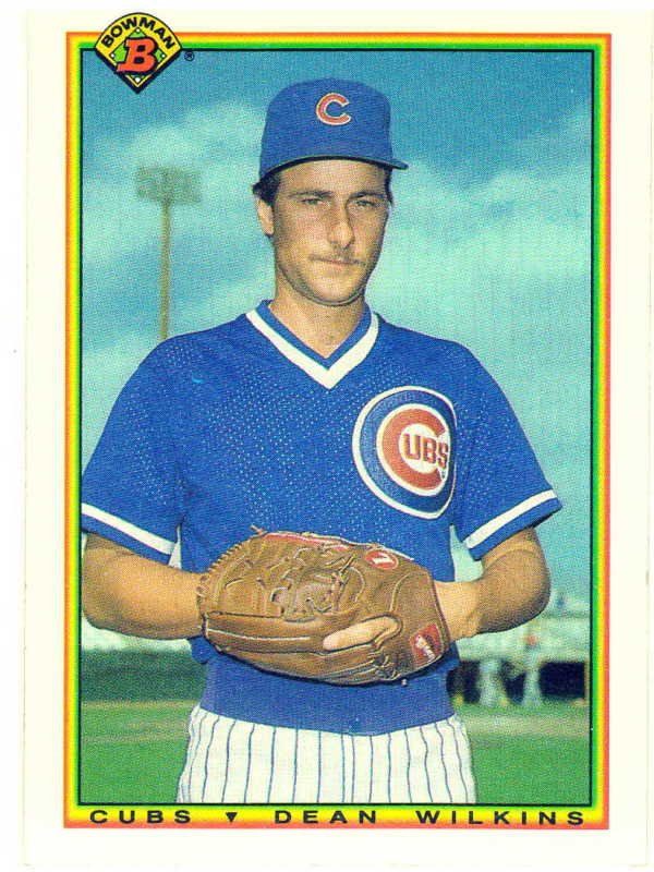 1990 Bowman Dean Wilkins Rookie Card