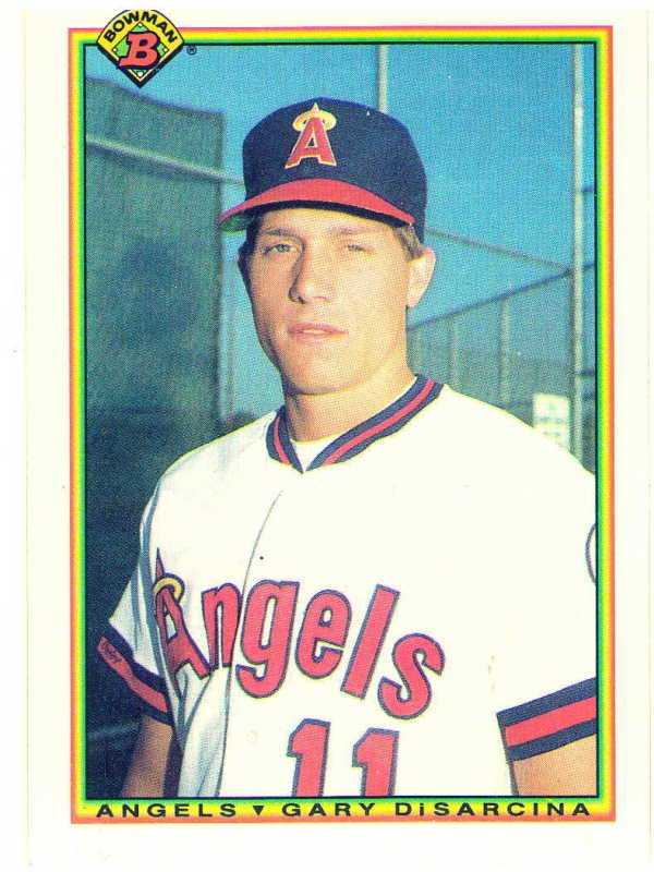 1990 Bowman Gary Disarcina Rookie Card