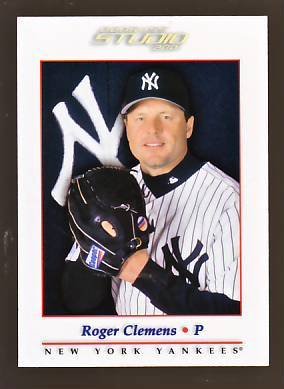 2001 Studio Roger Clemens