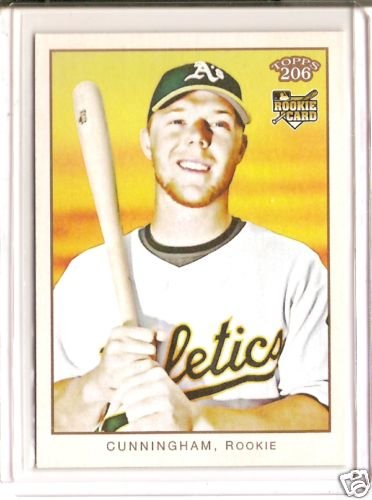 2009 Topps 206 Aaron Cunningham Rookis Card
