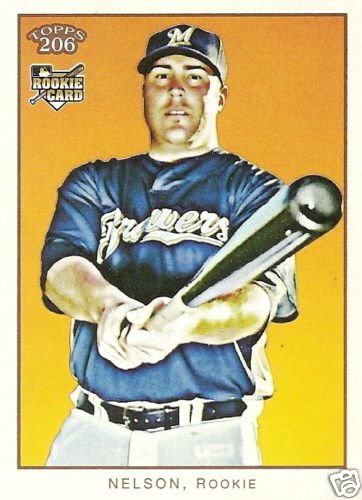2009 Topps 206 Brad Nelson Rookie Card