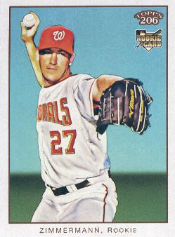 2009 Topps 206 Jordan Zimmermann Rookie Card