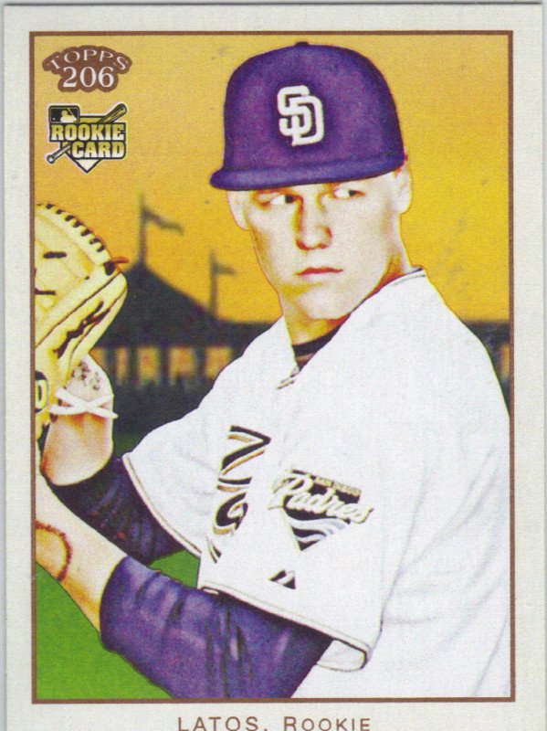 2009 Topps 206 Mat Latos Rookie Card
