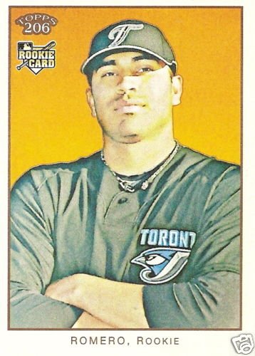 2009 Topps 206 Ricky Romero Rookie Card