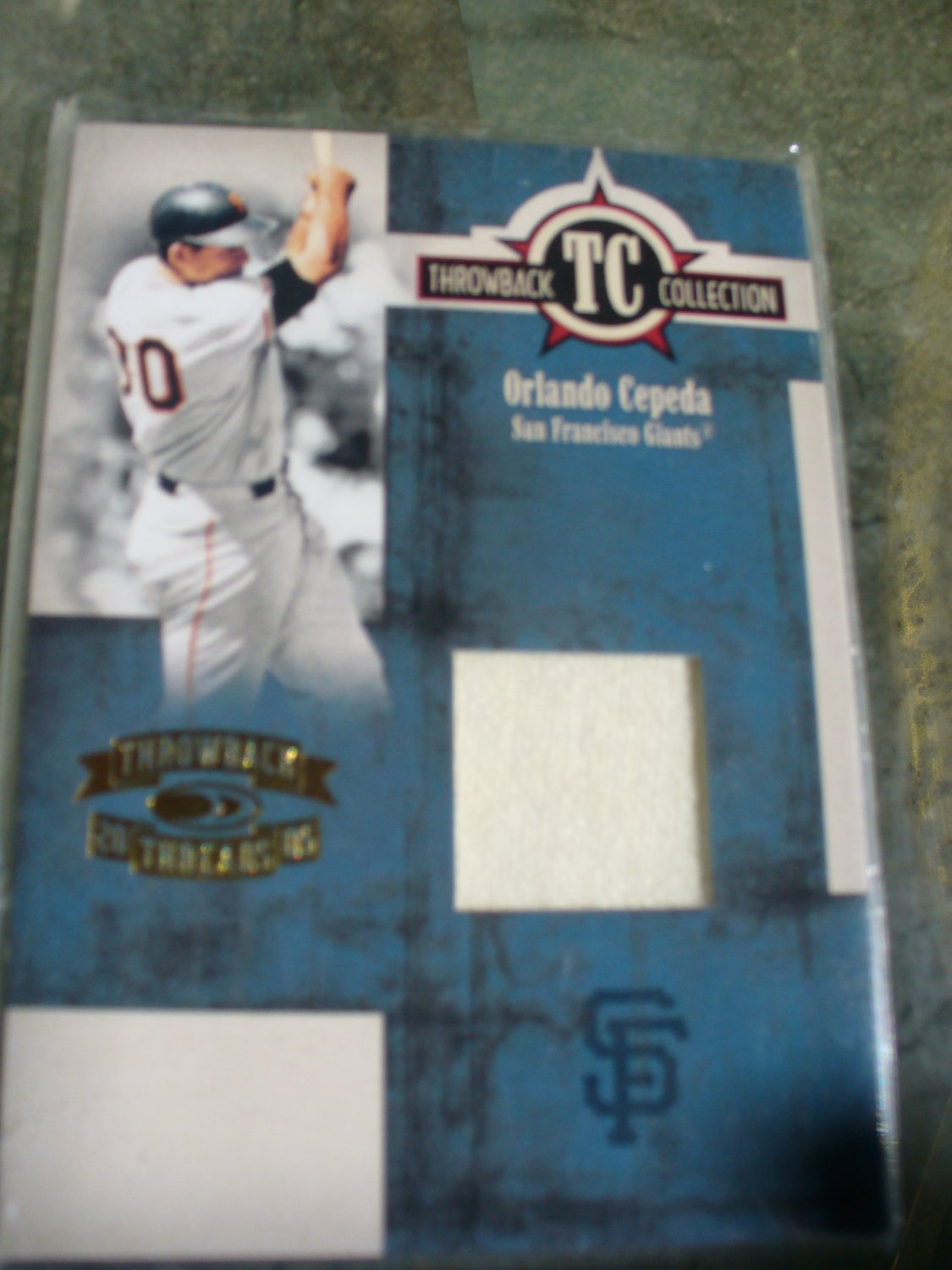 2005 Throwback Collection "Throwback Threads" Orlando Cepeda Jersey