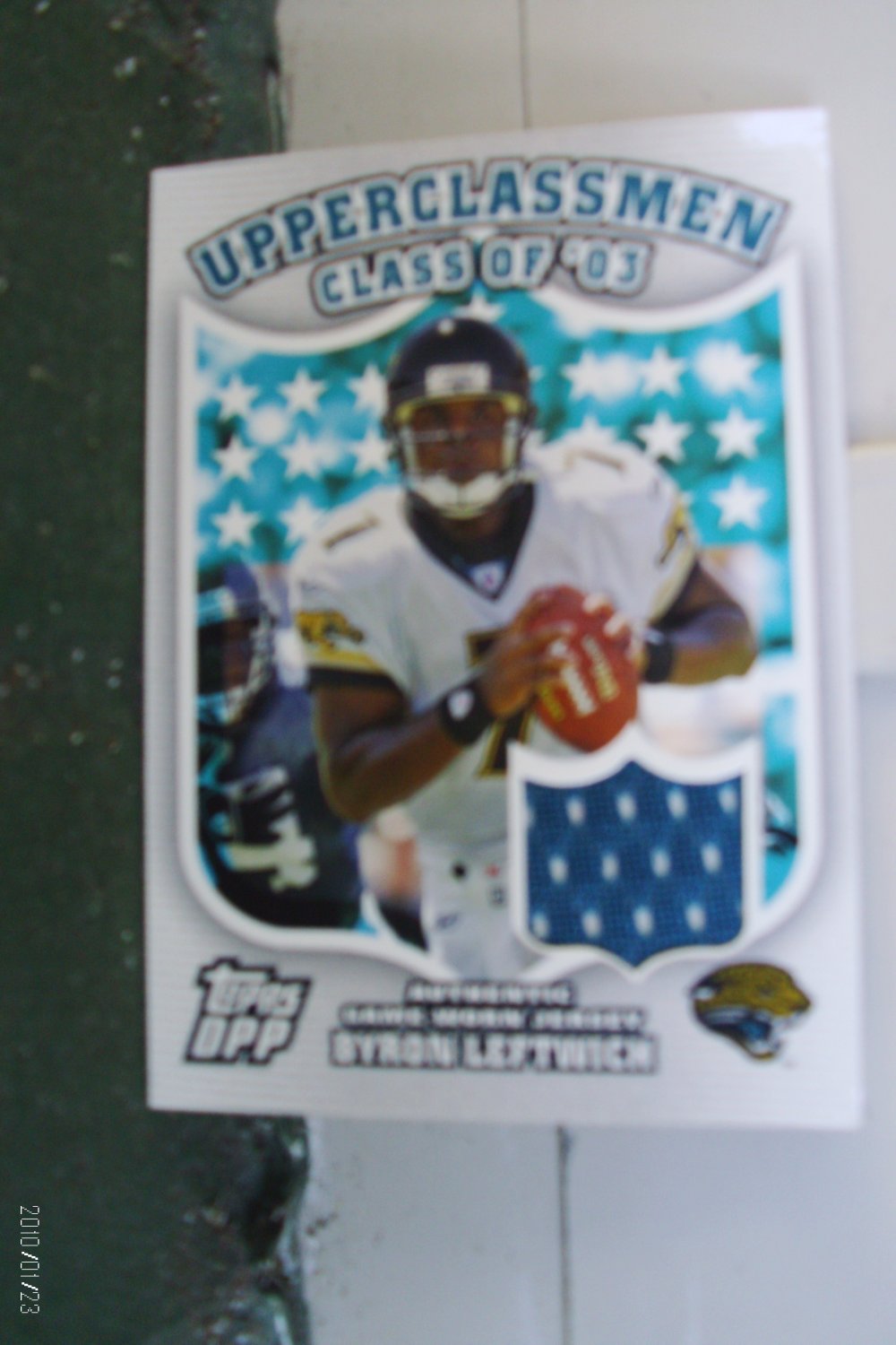 2006 Topps DPP Byron Leftwich Jersey