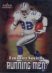 2000 Fleer Mystique "Running Men" Emmitt Smith