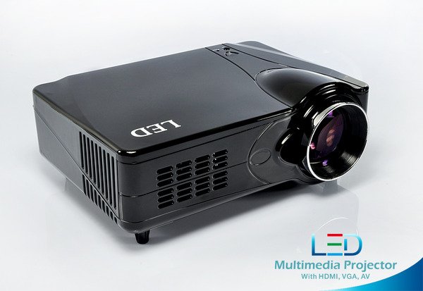Full HD LED Projector 50,000 Hours Bulb USB SD HDMI