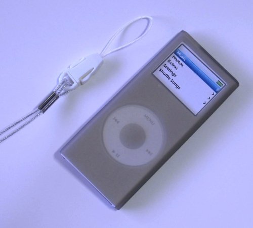 iPod Nano2 Silicone Case Skin for 2006 2nd Gen Nano Black