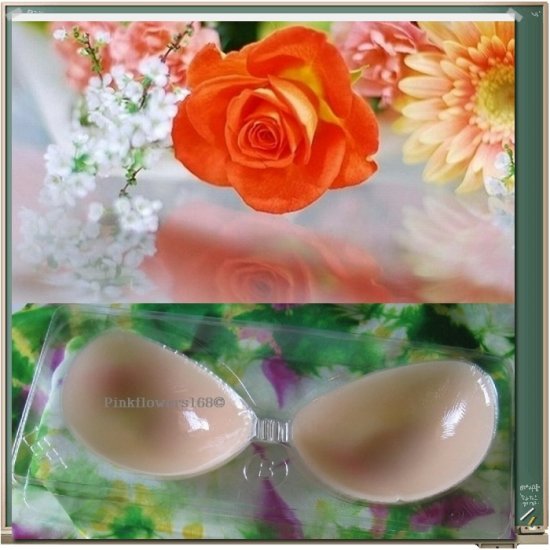 Silicone Strapless Bra Breast Enhancers (Size: A)