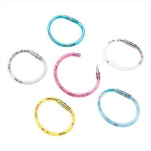 Beaded Hula Hoop Pen Bracelets - Lot of 36 **SEE NOTE**