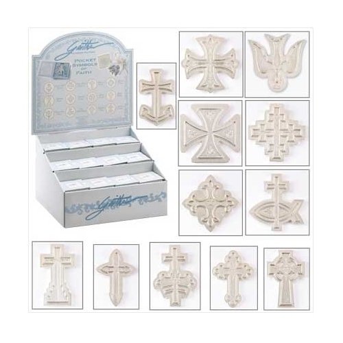 Pocket Symbols Of Faith--Lot of 36 SHIPS FREE! SEE NOTE