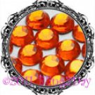 1440 3MM HYACINTH Orange Rhinestones Iron on Hot Fix 10 gross - 10ss ss10 1440 3MM HYACINTH Orange Rhinestones Iron on Hot Fix 10 gross - 10ss ss10