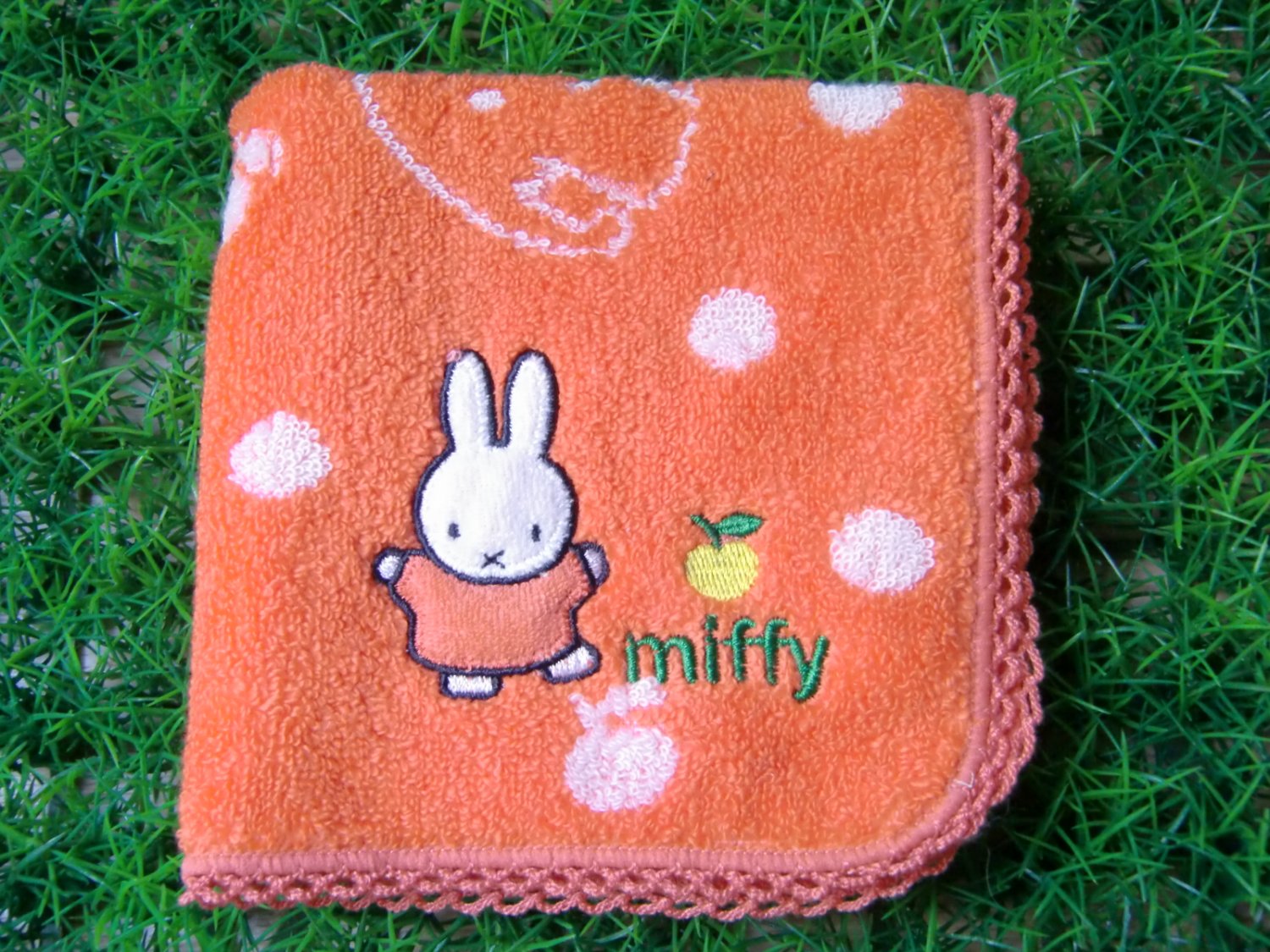 Miffy Handkerchief - Orange
