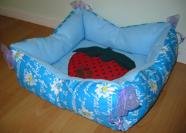 Blue Strawberry Bed