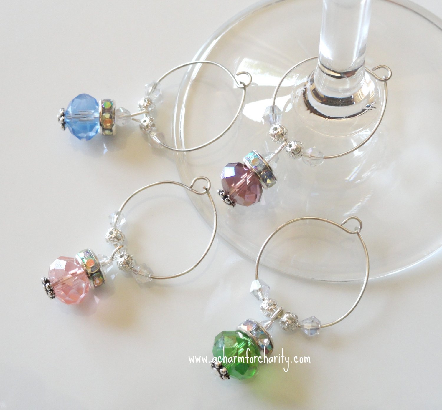Di Vaggio Wine Charm Set of Four- 101