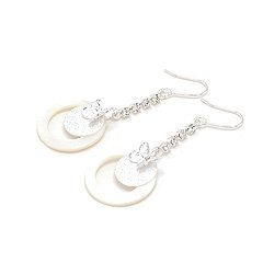 Pearl White Butterfly Earring