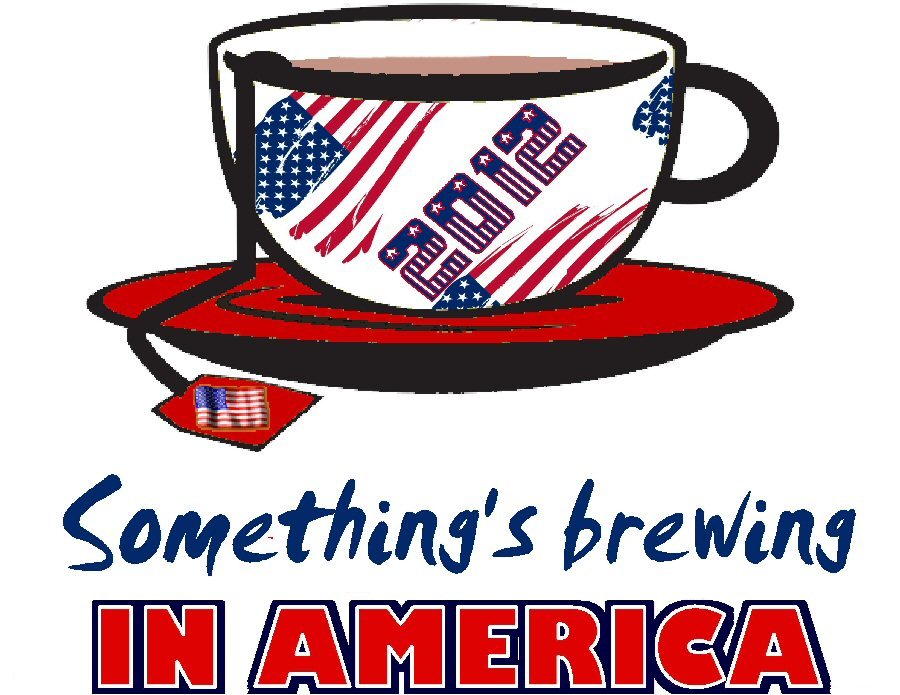 Tea parties something's brewing Tee! WHITE Tee Adult 2XL