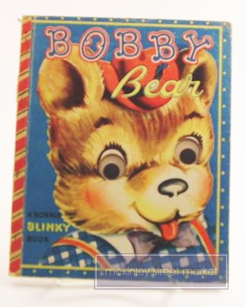 BOBBY BEAR BONNIE BLINKY BOOK 1950