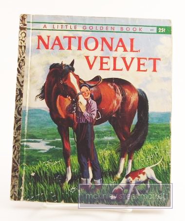 NATIONAL VELVET LITTLE GOLDEN BOOK 1961