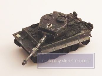 VINTAGE TOY ZYLMEX T408 TIGER TANK HONG KONG