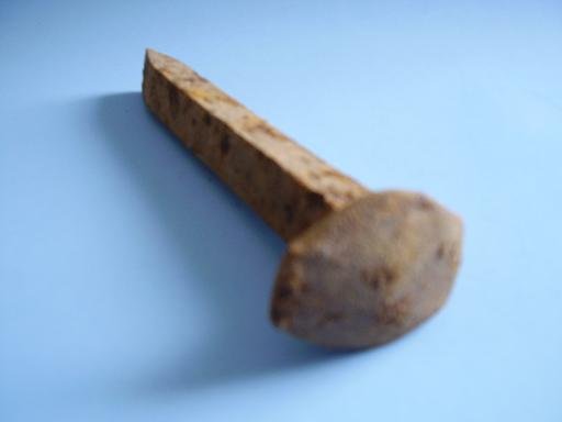 RARE RAILROAD NAIL AHNAPEE & WESTERN DOOR COUNTY
