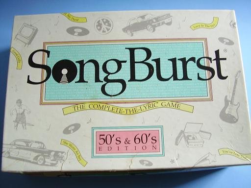 SONG BURST GAME 50'S & 60'S EDITION COMPLETE