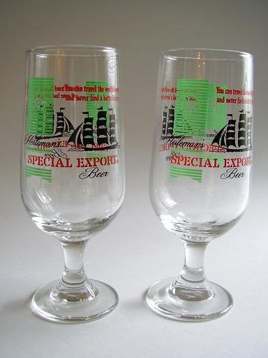 PAIR OF HEILEMAN'S SPECIAL EXPORT STEMMED GLASSES
