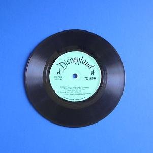 DISNEYLAND RECORD 78 RPM MOUSKETUNES MICKEY MOUSE CLUB