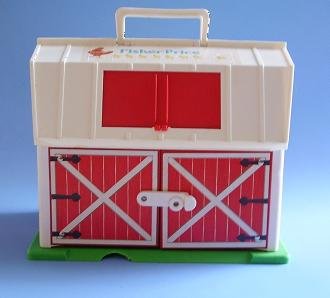 FISHER PRICE BARN 2501 1968, 1986