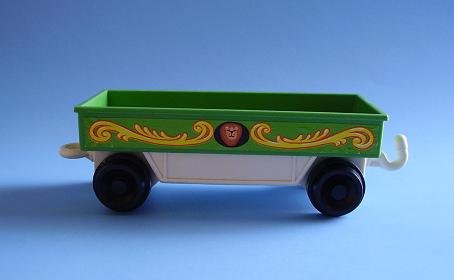 FISHER PRICE FP LITTLE PEOPLE CIRCUS TRAIN FLAT CAR 991 1973